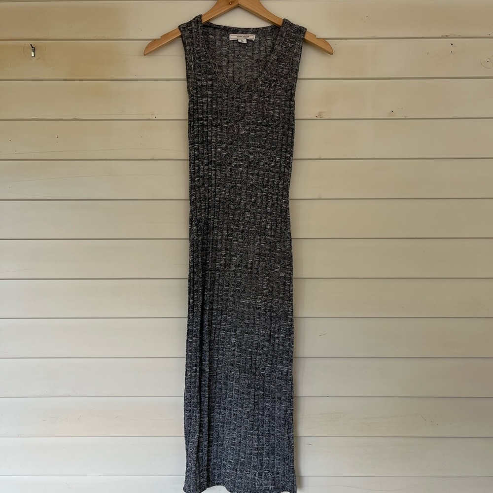 Adam Levine Collection Gray Sleeveless Dress
